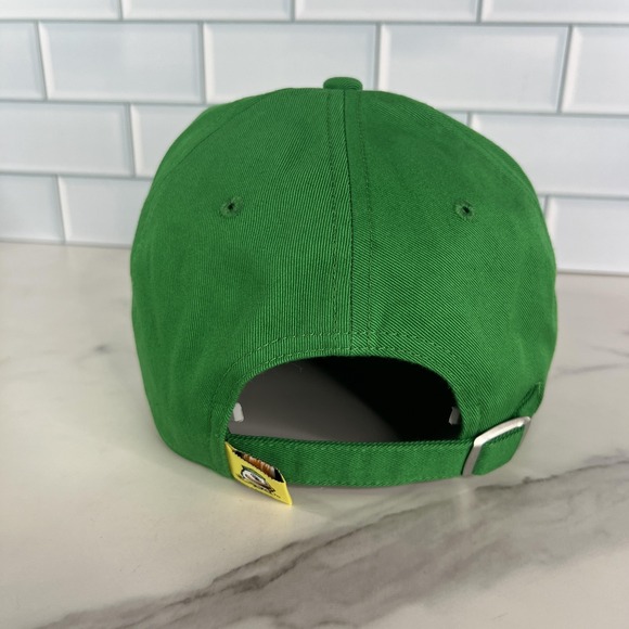 Oregon Ducks Hat Cap Strap Back Womens One Size Green Yellow NCAA College Patch - Picture 5 of 14